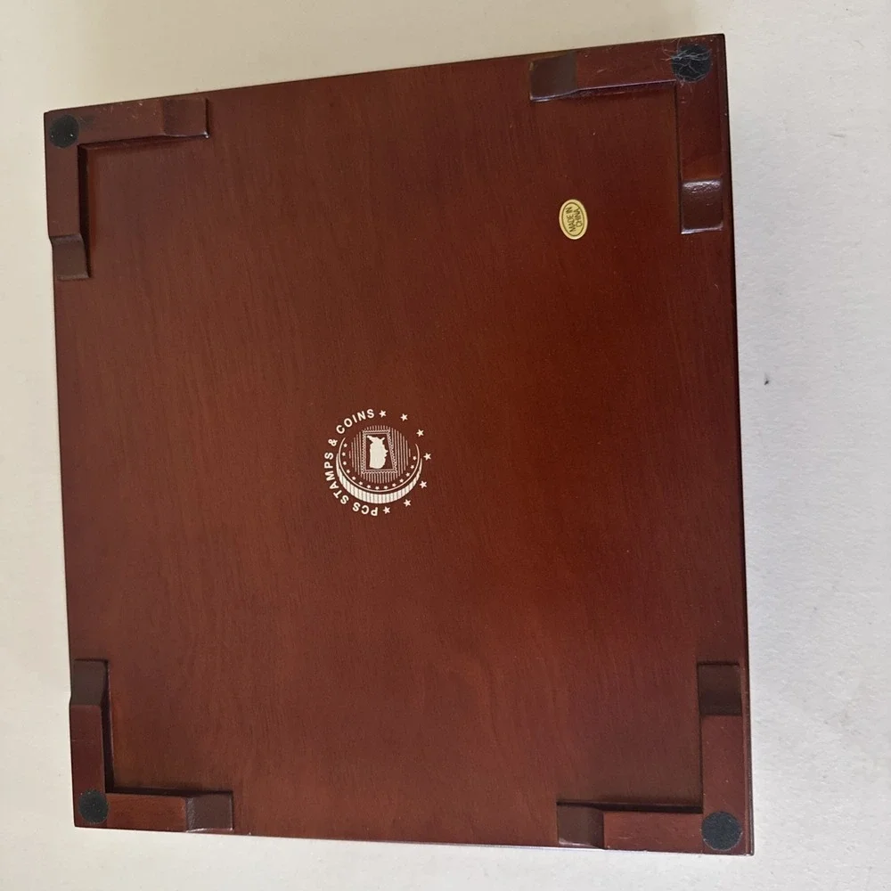 The Complete Unc. U S Morgan Silver Dollar Mint Collection EMPTY BOX ONLY/No Key